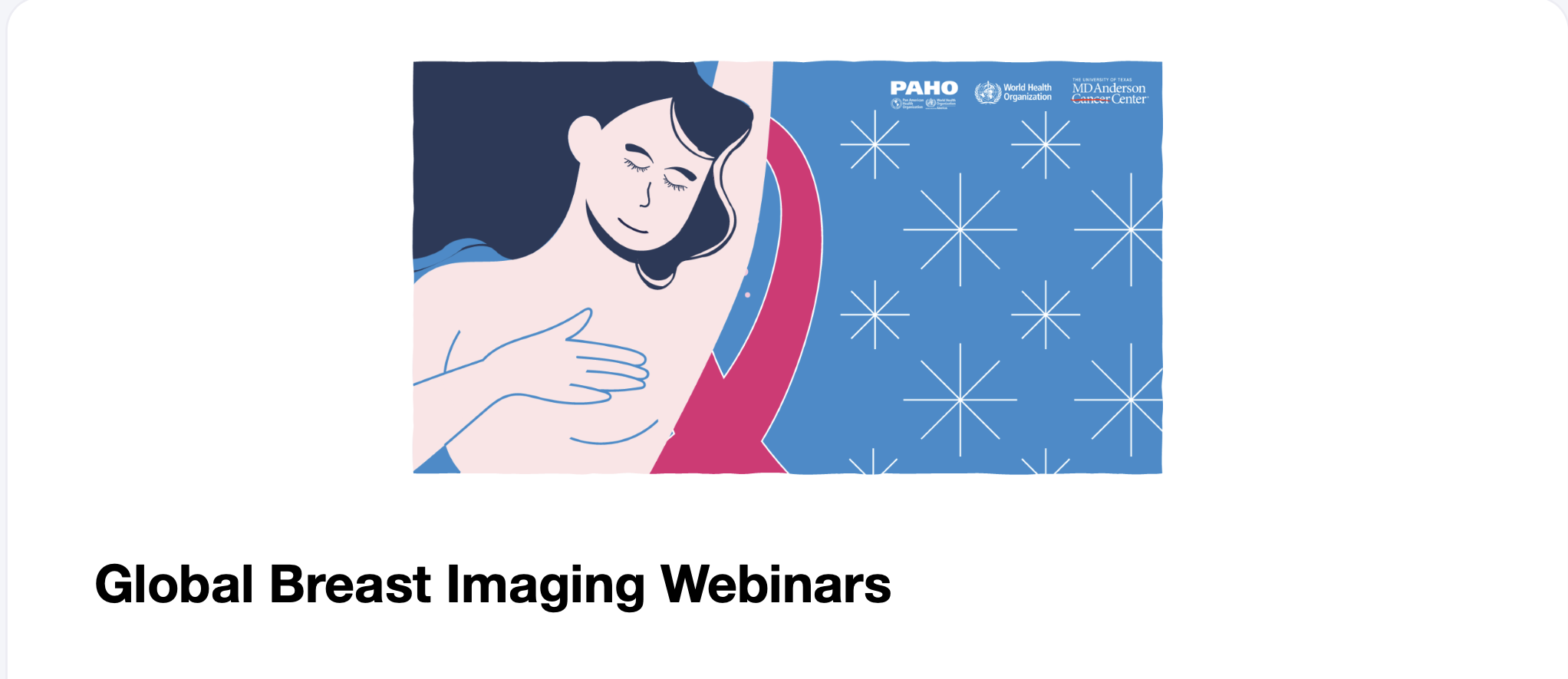 Global Breast Imaging Webinars