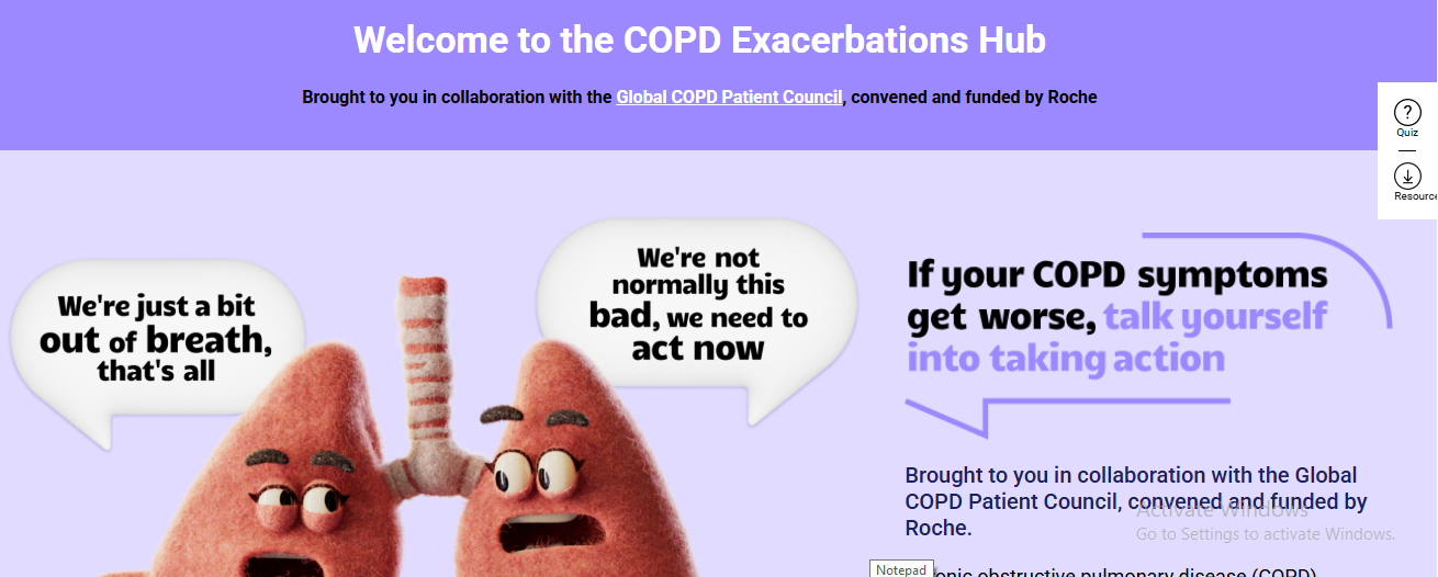COPD Exacerbations Hub