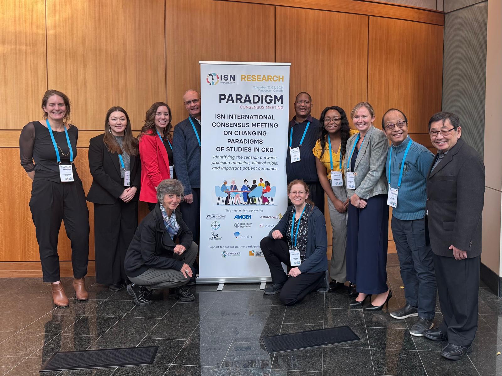 Global patient panelists contributing to the Paradigm Conference on Clinical Trials