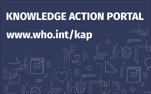 WHA72 Learning Lab en el Knowledge Action Portal: una plataforma impulsada por la comunidad para la información, interacción e inspiración de las ENT.