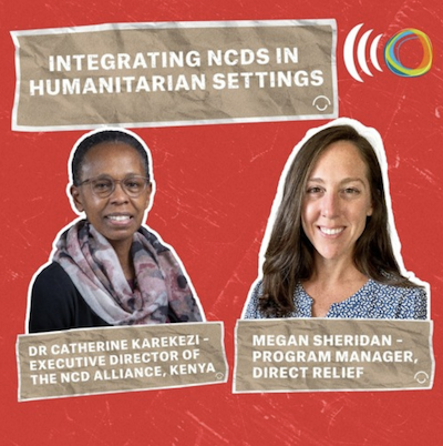 Integrating NCDs in humanitarian settings—podcast
