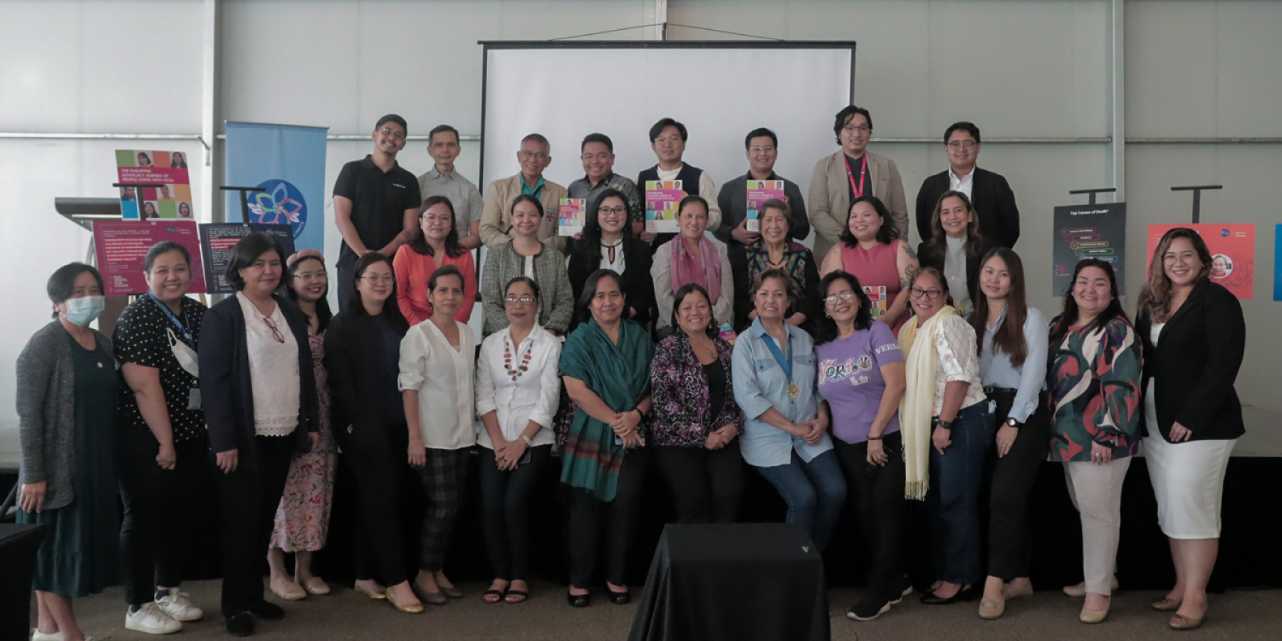 People living with NCDs are front and centre of the NCD response in the Philippines