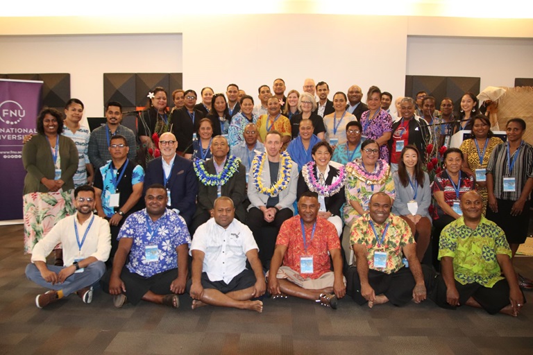 Oral Health Pacific Islands Alliance conference for Pacific Chief Dental Officer's meeting Fiji, 17-20 July 2023. Photo courtesy of OPIA.