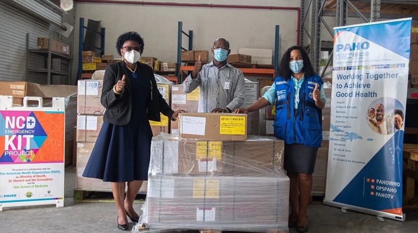  Deploying Emergency Kits for Noncommunicable Diseases, Following the Volcano Eruption in Saint Vincent and the Grenadines 