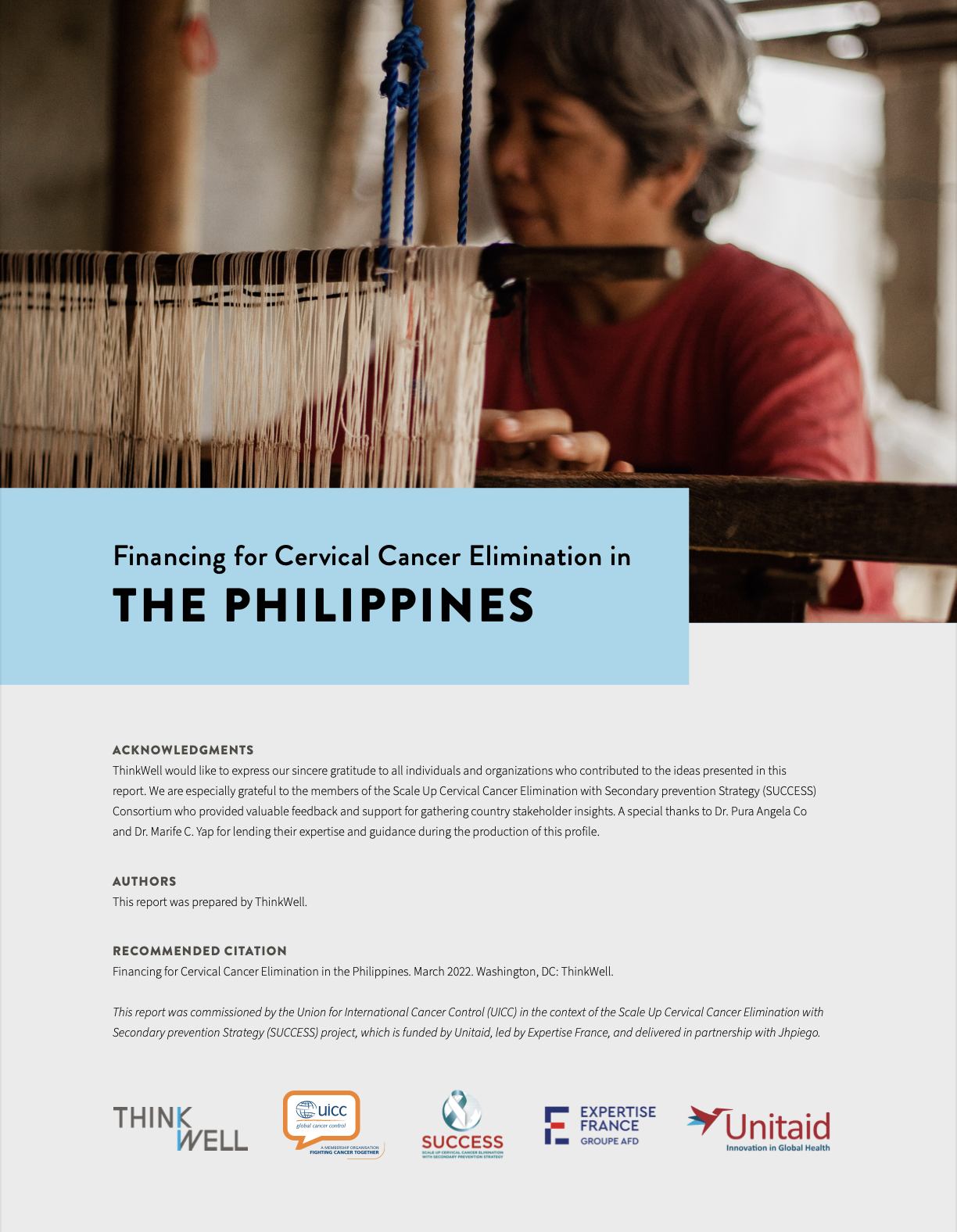 Philippines: Financing for Cervical Cancer Elimination
