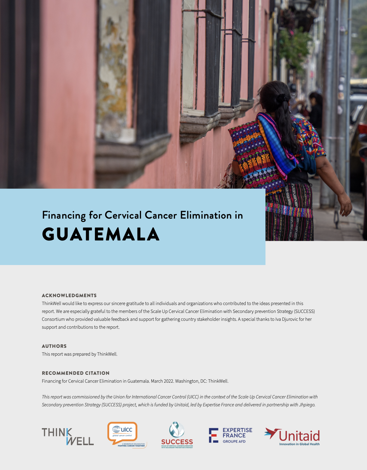 Guatemala: Financing for Cervical Cancer Elimination