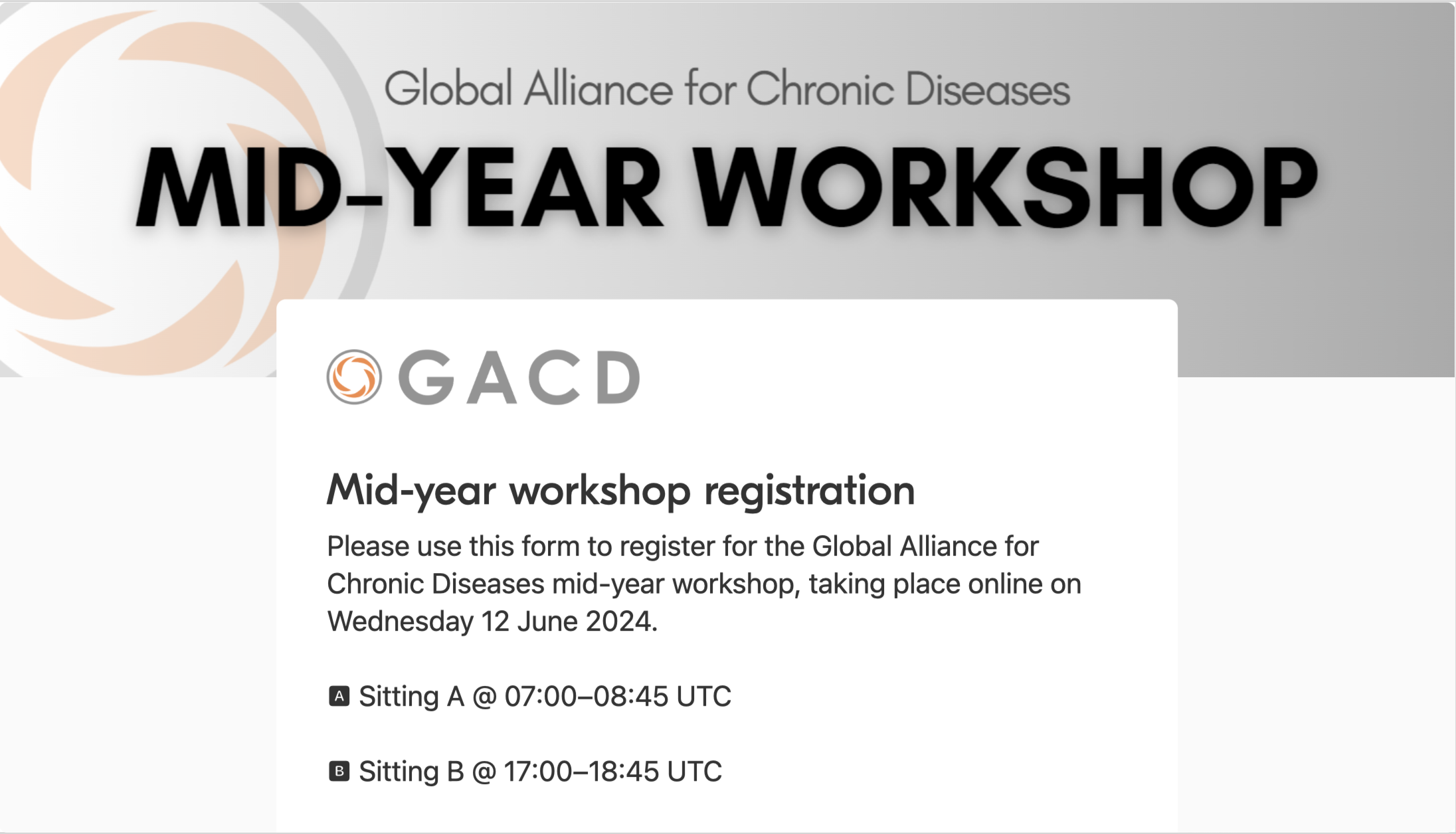 GACD mid-year workshop - Theories, models, and frameworks for implementation science