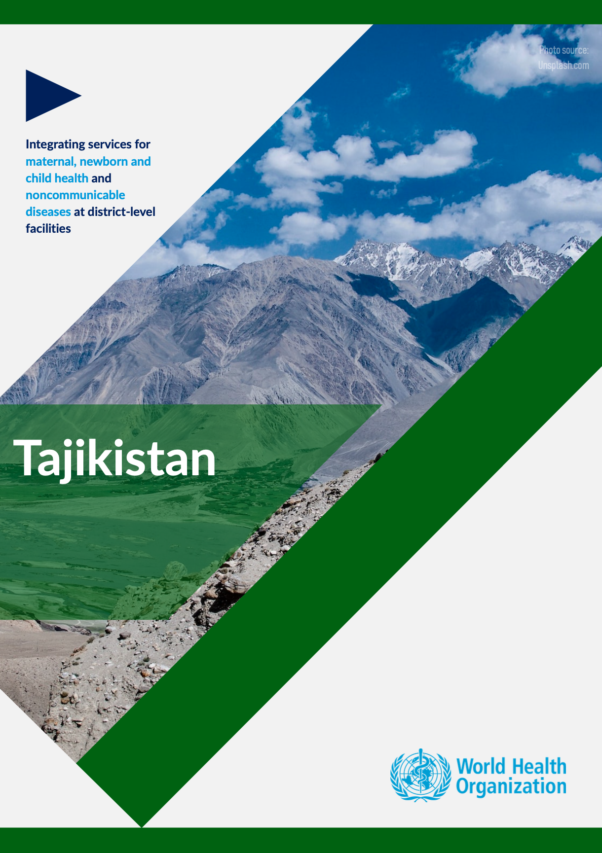 Integrating services for maternal, newborn and child health and noncommunicable diseases at district-level facilities: Tajikistan