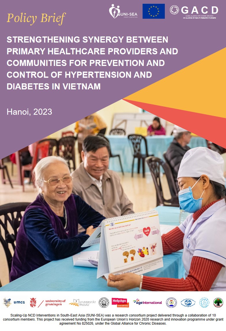 Strengthening synergy between primary healthcare providers and communities for prevention and control of diabetes and hypertension in Vietnam