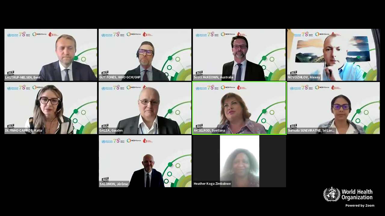 Video recording: 2023 Multistakeholder Gathering on NCDs